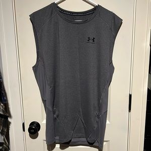 Men’s Under Armour Heat Gear Sleeveless Compression Shirt, Size 3XL